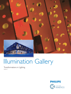 Illumination Gallery - Philips Color Kinetics