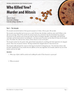 Who Killed Yew? Murder and Mitosis