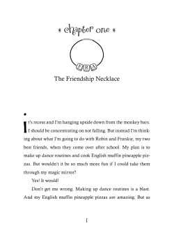 CHAPTER ONE