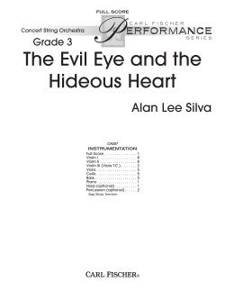 The Evil Eye and the Hideous Heart
