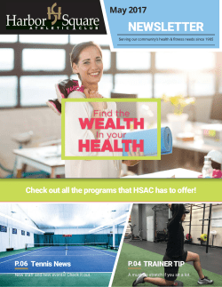 It`s time to spring into fitness!