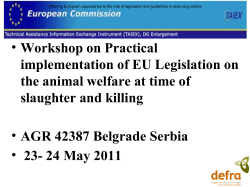 Animal welfare - European Commission