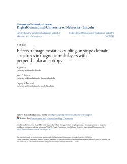 Effects of magnetostatic coupling on stripe domain structures in