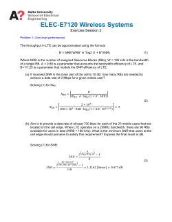 Exercise Session #2 Solution - MyCourses