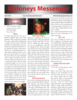 Maloneys Messenger - Maloneys Sports Bar