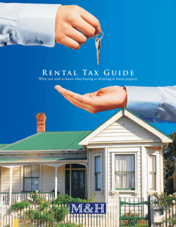 Rental Tax Guide