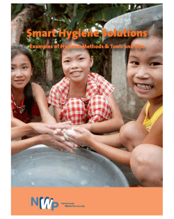 Smart Hygiene Solutions - ihe delft open courseware