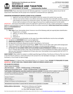 REVENUE AND TAXATION