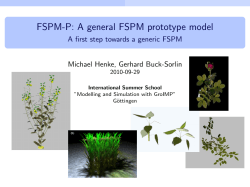 A first step towards a generic FSPM