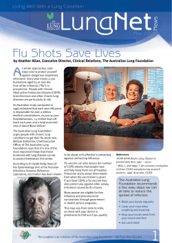 May 2006  - Lung Foundation Australia