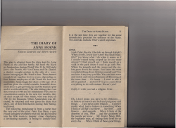 Anne Frank Monologue anne_frank_monologue