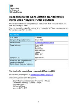 Response - Data Communications Company