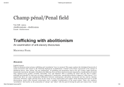 Champ p&eacute;nal/Penal field