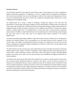 Executive summary: The Arab region includes five main regional