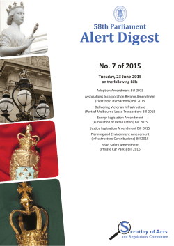 Alert Digest No 7 of 2015