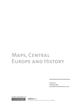 Maps, Central Europe and History