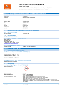 Barium chloride dihydrate EPR