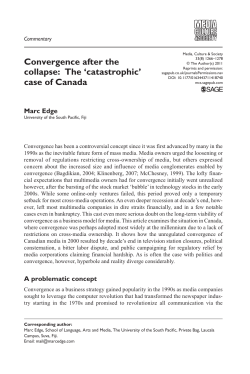 Convergence after the collapse