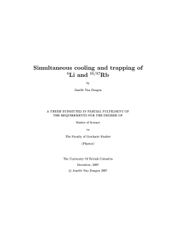 imultaneou cooling and t`apping of 45i and 89A8DRH by Janelle