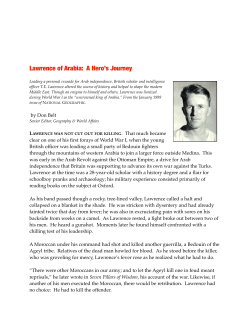 Lawrence of Arabia: A Hero`s Journey