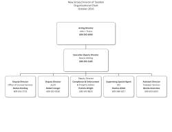Division Organization Chart