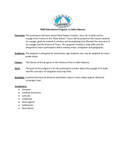 LaSalle Odyssey/Map Skills
