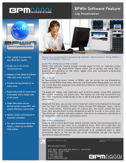 Log Visualization - BPM Microsystems