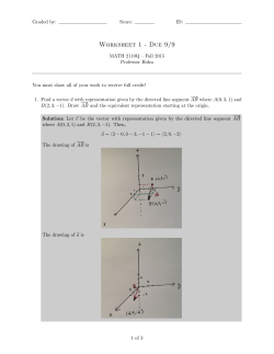 Solution - UCSD Math Department