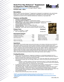 Mazuri&reg; Grain-Free Hay Enhancer&trade; Supplement