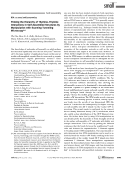 Probing the Hierarchy of Thymine-Thymine Interactions in Self