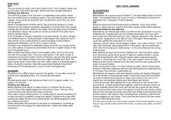 KIWI FRUIT Soil The soil should be acidic, with a pH of about 5