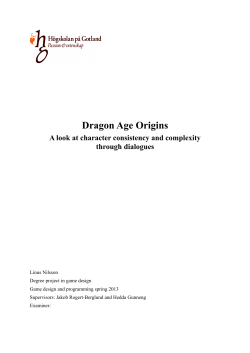 Dragon Age Origins