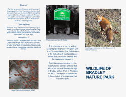 Bradley Nature Sign Preview Brochure