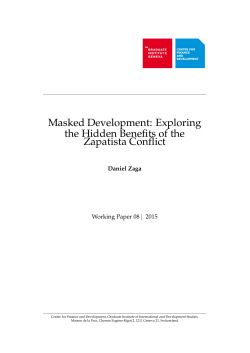 Masked Development: Exploring the Hidden Benefits of the