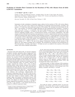 Prediction of Absolute Rate Constants for the
