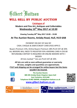 7817 Auction Catalogue of Modern and Fine Art