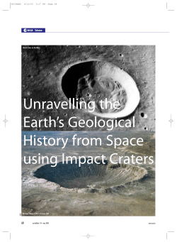 Unravelling the Earth`s Geological History from Space