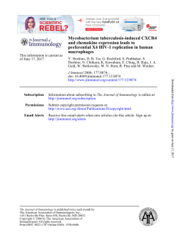 Expression Leads to - The Journal of Immunology