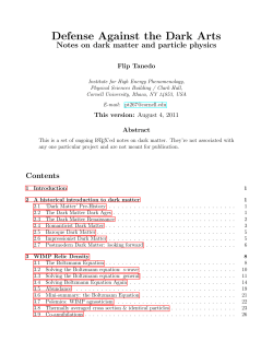 Defense Against the Dark Arts