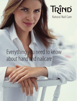 Everything you need to know about hand and nailcare