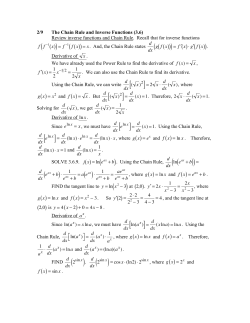 ( )= f 1 f x( ) ( ) ( ) 1 ( ) 1 ( ) at 2,0