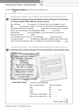 PHOTOCOPIABLE WORKSHEET
