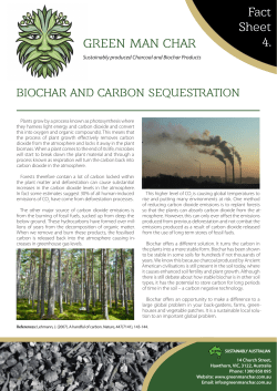 Unearth how Biochar offers an opportunity to