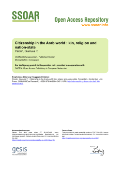 Citizenship in the Arab world