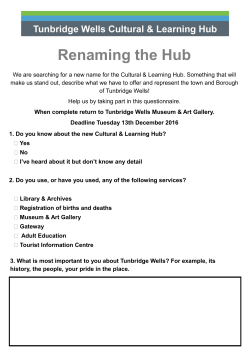Renaming the Hub - Kent Adult Education