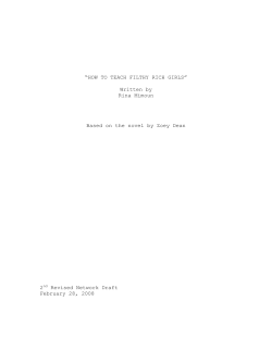 How to Teach Filthy Rich Girls