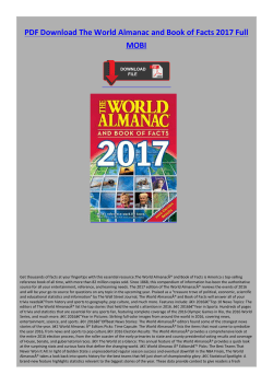 PDF The World Almanac and Book of