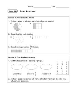 Extra Practice 1 - WECDSB Home Page