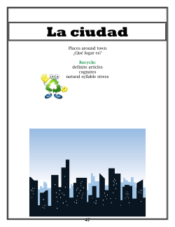 Lugares de la Ciudad