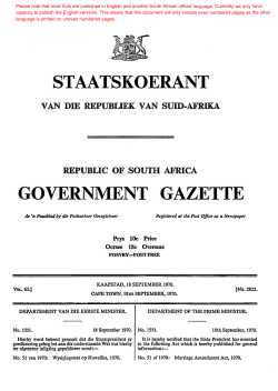 Act 51 of 1970 - South African Government